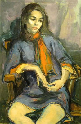 GIRL IN BLUE