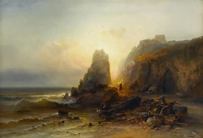 "THE PATERNOSTER ROCK, SARK, CHANNEL ISLES"