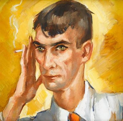 Portrait of John Folinsbee: Self-portrait