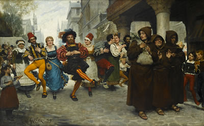"JOUR DE FÊTE" by Jules Arsene Garnier - Auction record, sale price, and art valuation. Compare with similar artists and explore comparable artworks.