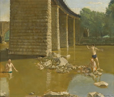 "BATHERS" AND MOTHER AND CHILD verso by Ben Kamihira - Auction record, sale price, and art valuation. Compare with similar artists and explore comparable artworks.
