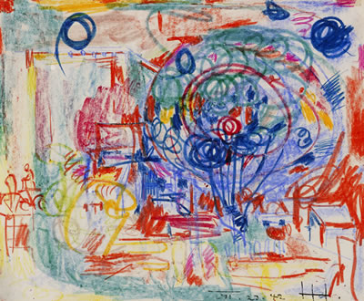 Sample artwork by Hans Hoffmann-Ybbs (1928 - 2005), known for painting - View similar artists and auction records