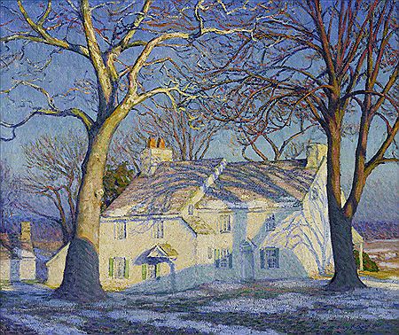 "WINTER SUNLIGHT (BENJAMIN WILLIAMS HOMESTEAD)" by Henry Rand - Auction record, sale price, and art valuation. Compare with similar artists and explore comparable artworks.