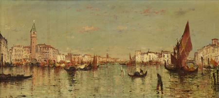 VENETIAN VIEW WITH ST. MARKS by Emo Mazzetti - Auction record, sale price, and art valuation. Compare with similar artists and explore comparable artworks.