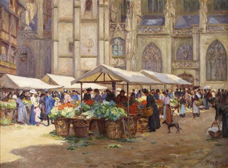 MARCHÉ À CAUDEBEC-EN-CAUX
