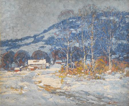 SNOWY FARMSTEAD