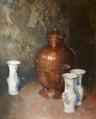 COPPER AND PORCELAIN