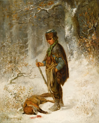 HUNTER WITH FOX