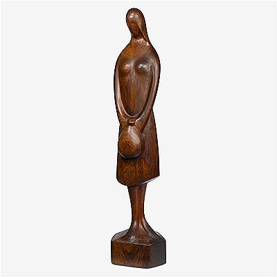 "essie"/"rebecca," 1933 by Wharton Esherick - Auction record, sale price, and art valuation. Compare with similar artists and explore comparable artworks.