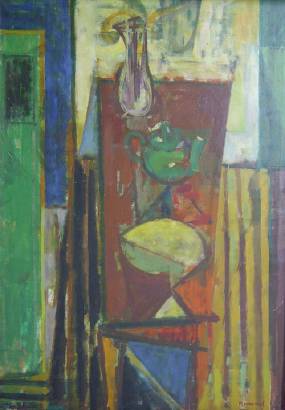 Bench-the Green Tea Pot