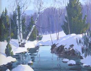 Stream in Winter
