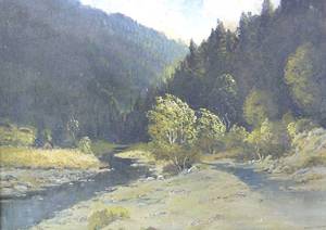 Landscape with Stream by Ernest T Fredericks - Auction record, sale price, and art valuation. Compare with similar artists and explore comparable artworks.