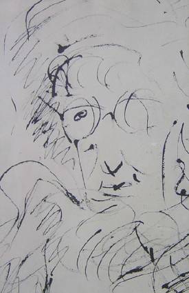 Portrait of Minna Wright Citron: Self-portrait