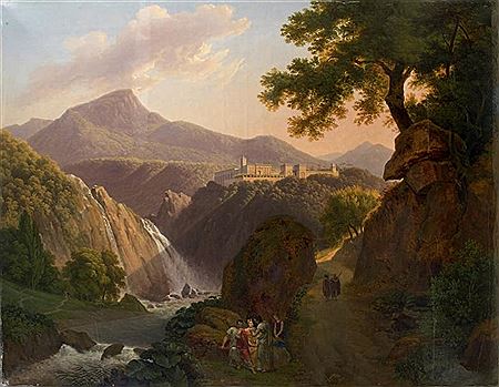 Vue d'une vallée italienne avec une villa près d'une cascade by Antoine Boisselier - Auction record, sale price, and art valuation. Compare with similar artists and explore comparable artworks.