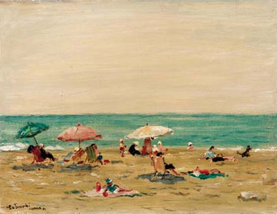 Sulla spiaggia. Lavagna - 1963