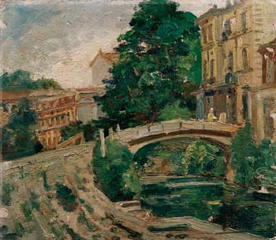 Naviglio by Achille Cavalieri - Auction record, sale price, and art valuation. Compare with similar artists and explore comparable artworks.