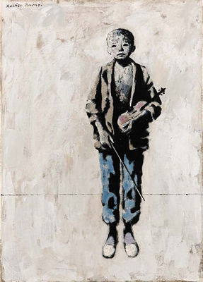Ragazzo con violino