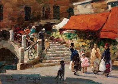 Mercato veneziano by Erma Zago - Auction record, sale price, and art valuation. Compare with similar artists and explore comparable artworks.