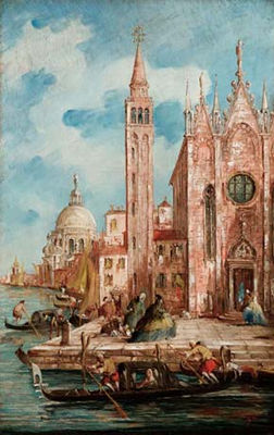 Verso la chiesa della Salute