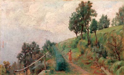 Sentiero sulle alture by Filadelfo Simi - Auction record, sale price, and art valuation. Compare with similar artists and explore comparable artworks.