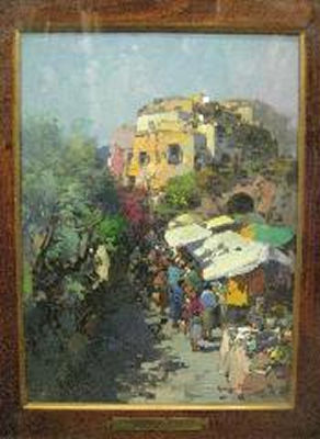Mattino a Camogli by Giuseppe Pesa - Auction record, sale price, and art valuation. Compare with similar artists and explore comparable artworks.