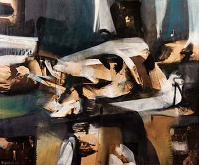 Sample artwork by Bepi Romagnoni (1930 - 1964), known for painting - View similar artists and auction records