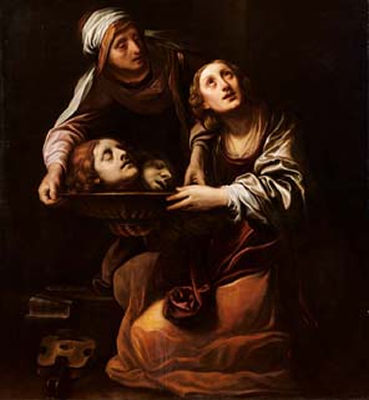 Santa Cecilia con le teste dei santi Tiburzio e Valeriano