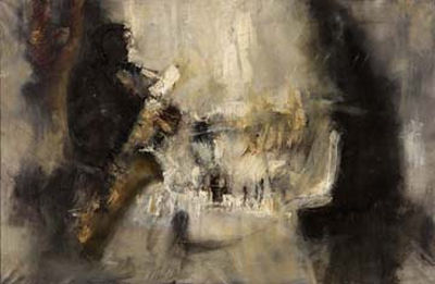 Sample artwork by Giancarlo Cazzaniga (1930 - 2013), known for painting - View similar artists and auction records