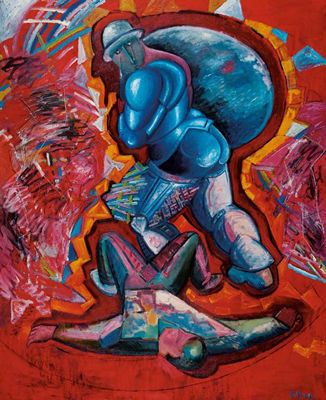 The crocodile's wisdom by Sandro Chia - Auction record, sale price, and art valuation. Compare with similar artists and explore comparable artworks.
