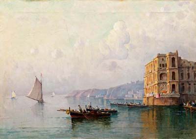 Palazzo Donn'Anna by Nicolo Corsi - Auction record, sale price, and art valuation. Compare with similar artists and explore comparable artworks.