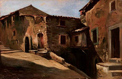 Nel borgo - 1898