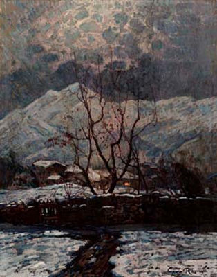 Sera tra i monti