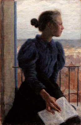Sample artwork by Cesare Ciani (1854 - 1925), known for italian landscape, city scenes of florence and portrait painting - View similar artists and auction records