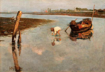 Sample artwork by Felice Castegnaro (1872 - 1958), known for painting - View similar artists and auction records
