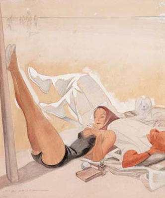 Siesta sulla spiaggia