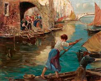 Scena chioggiotta - 1939