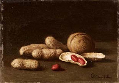 Natura morta con frutta secca