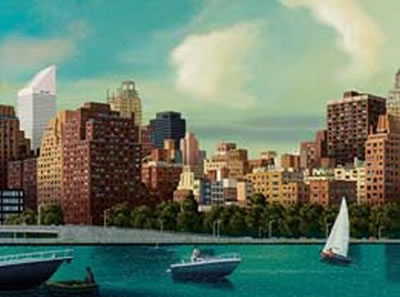 Venezia New York - 2003 by Aldo Damioli - Auction record, sale price, and art valuation. Compare with similar artists and explore comparable artworks.