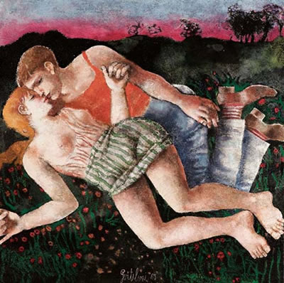Sample artwork by Franco Gentilini (1909 - 1981), known for painting and sculpture - View similar artists and auction records