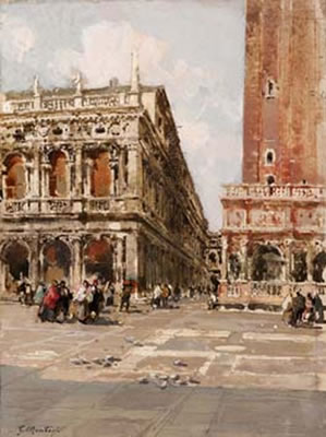 La Biblioteca e la Loggetta in Piazzetta San Marco a Venezia