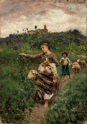 Ritorno dai campi - 1875/78 circa