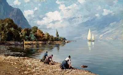 Lavandaie sul Lago di Garda