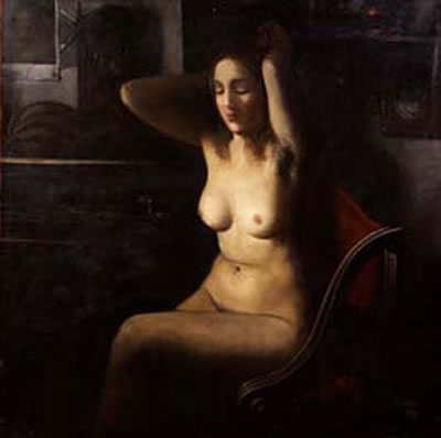 Nudo femminile in interno - 1938