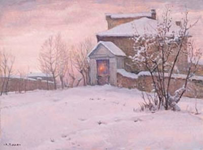 Crepuscolo d'inverno