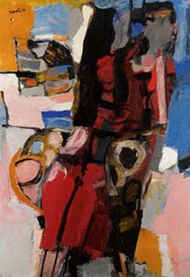 Figura sulla veranda