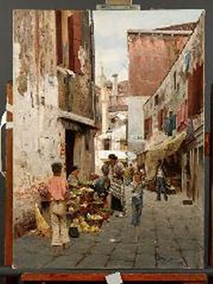 Sample artwork by Arturo Bianchi (1856 - 1939), known for paintings - View similar artists and auction records