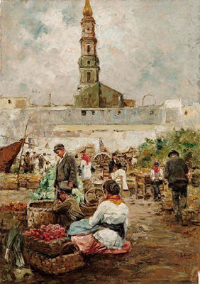 Sample artwork by Gustavo Pisani (Born 1877), known for painting, sculpture - View similar artists and auction records