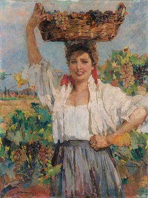 La vendemmia by Cipriano Mannucci - Auction record, sale price, and art valuation. Compare with similar artists and explore comparable artworks.