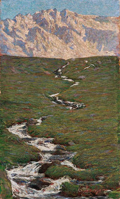 La sorgente - (In montagna)