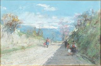 Campagna in primavera by Antonio Cannata - Auction record, sale price, and art valuation. Compare with similar artists and explore comparable artworks.
